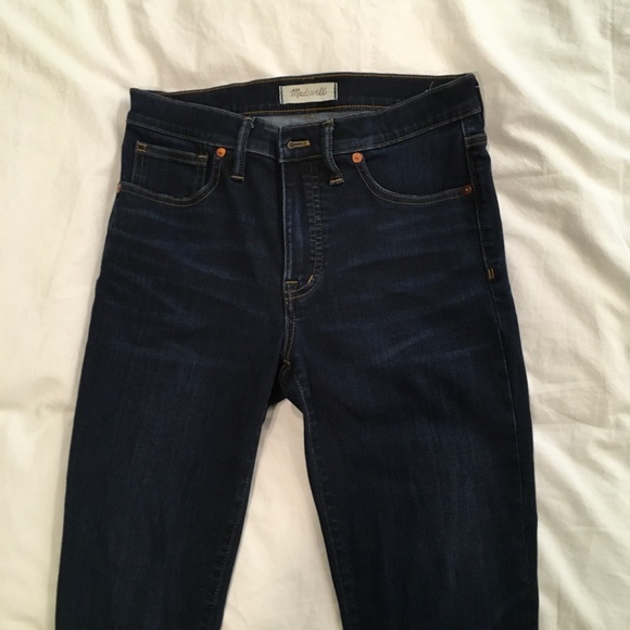 Madewell High-Rise Skinny in Larkspur Wash - Picture 3 of 8